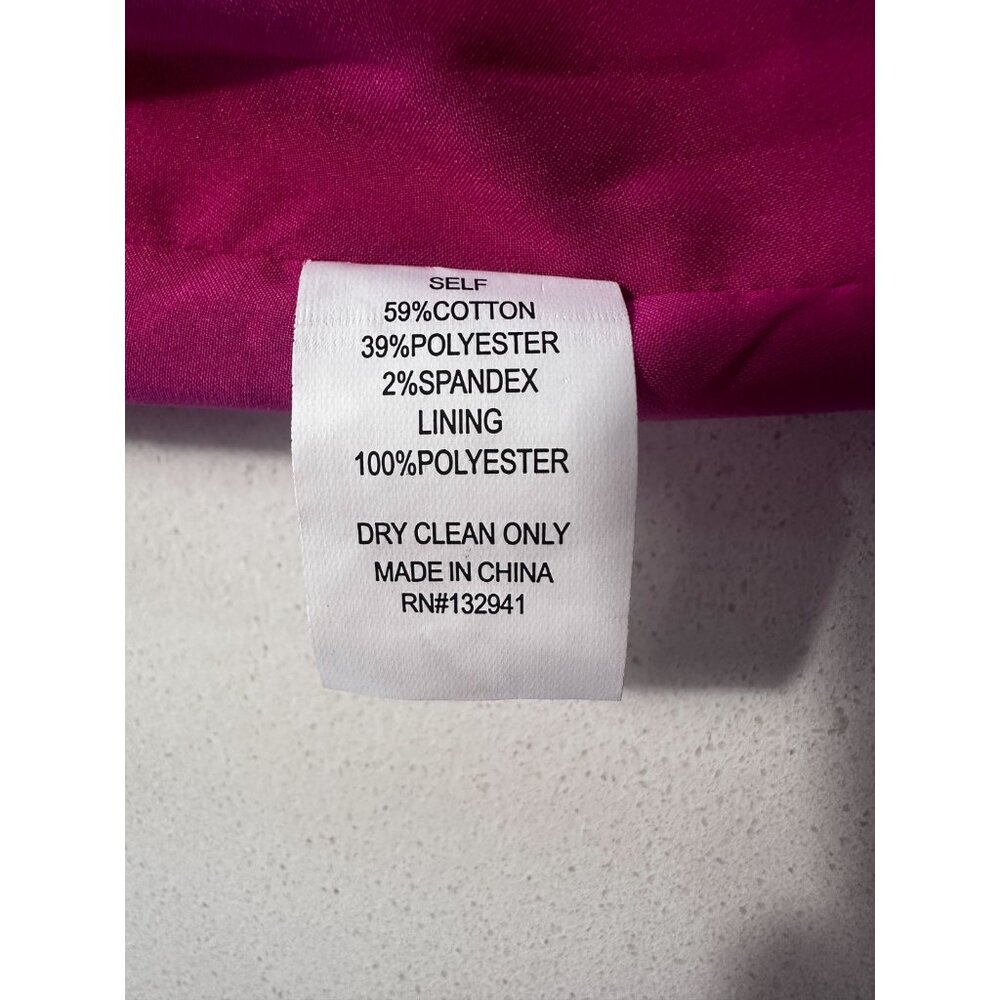 Amanda Uprichard New York Evie Dress NWT $100 Size M Pink - Picture 9 of 10